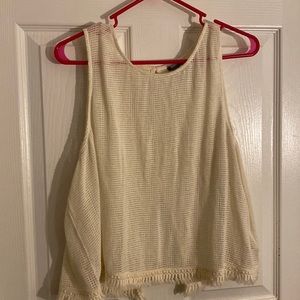 Fabulous Polly brand tang lacy top